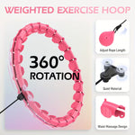 Smart weighted hula hoops