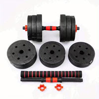 Adjustable-Dumbbells-Sets, Free Weights-Dumbbells Set Of 2 Convertible To Barbell A Pair Of Lightweight For Home Gym, Women And Men Equipment