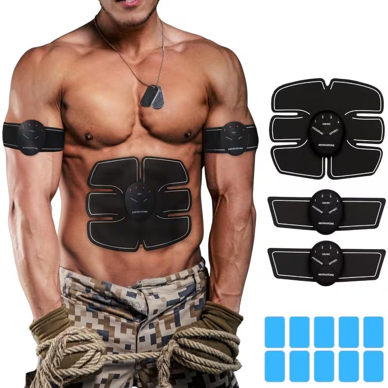 MOBILE Smart EMS Easy Fitness Workout Abs Stimulator Machine